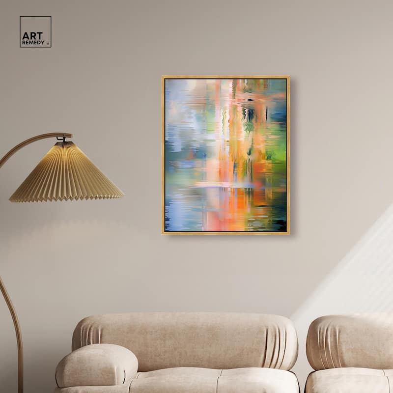 Spectrum's Embrace Canvas by Art Remedy