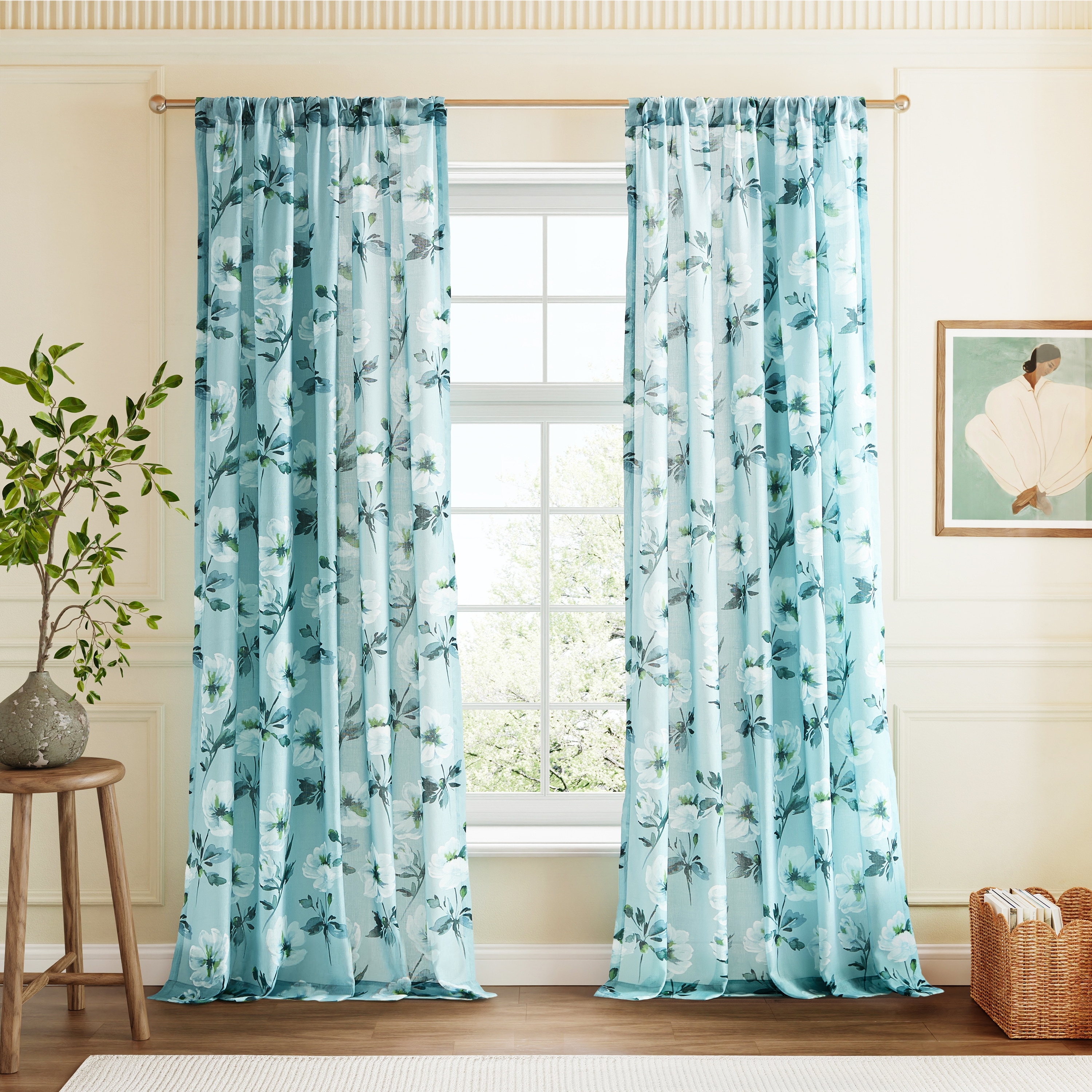 Ted Baker Electra Blossom Curtain Panel Pair