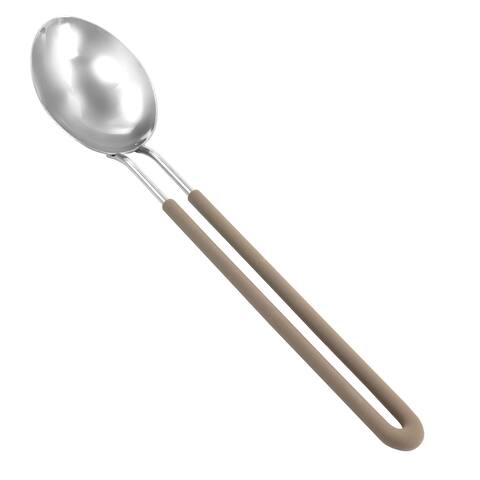 Martha Stewart Stainless Steel Spoon in Gray