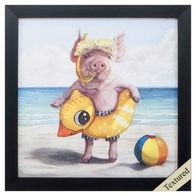 Propac Images Baked Ham Textured Wall Art - Multi-Color