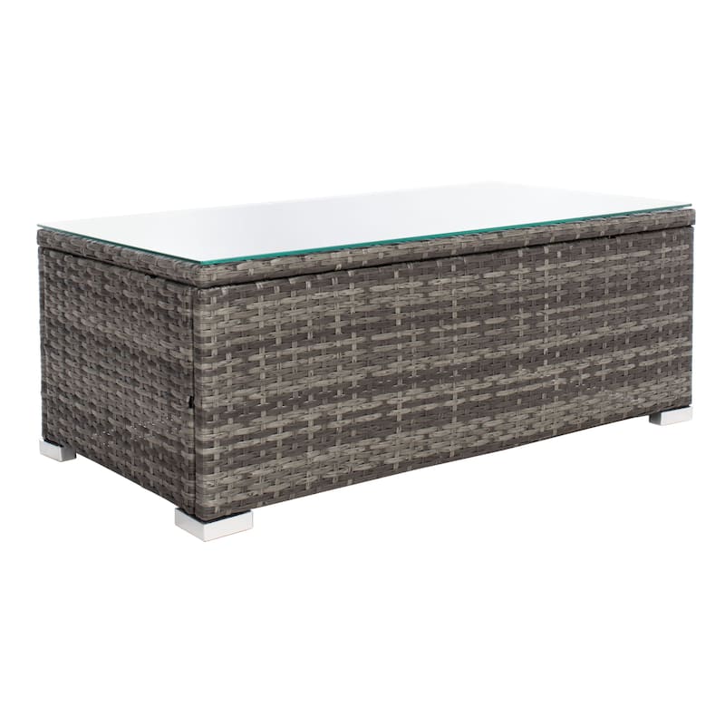 SAFAVIEH Outdoor Living Machie 4-Piece Patio Set.