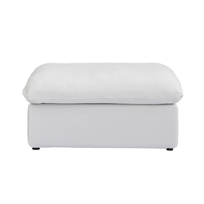 40'' Commix Down-Filled Overstuffed Upholstered Storage Ottomans for Sectional Sofa