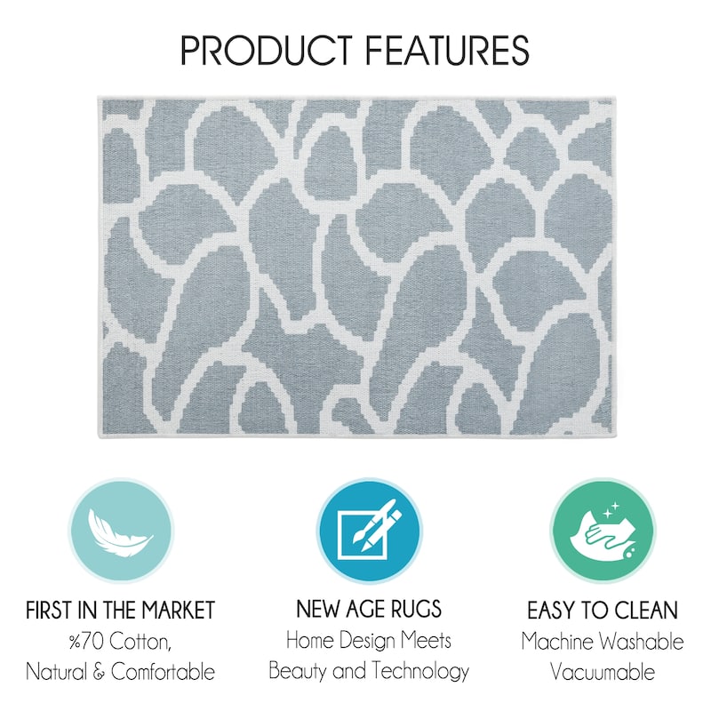 Under Sink Mat - Ultra-Absorbent Cotton Shelf Liners For Kitchen Cabinets - 2X3 feet