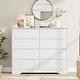 preview thumbnail 9 of 26, Tall Modern Wooden Dresser with 8 Drawers, Deep Storage, Large Chest of Drawers with Wide Top