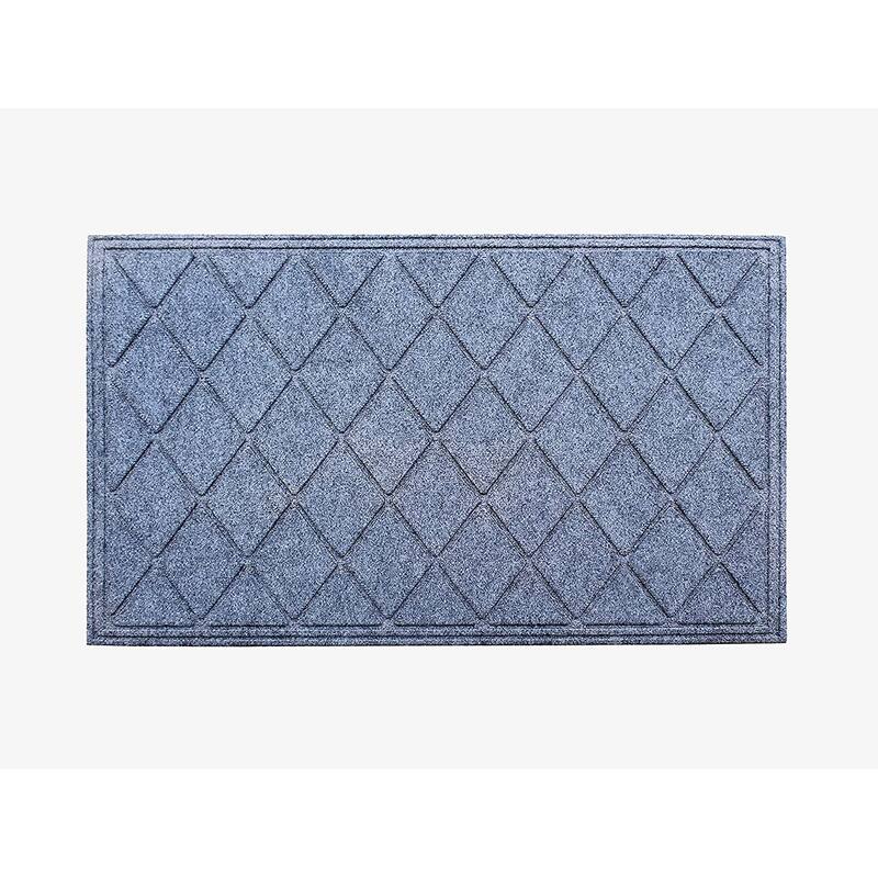 A1HC Water retainer Indoor/Outdoor Doormat, 24" x 36" - Medium Grey   