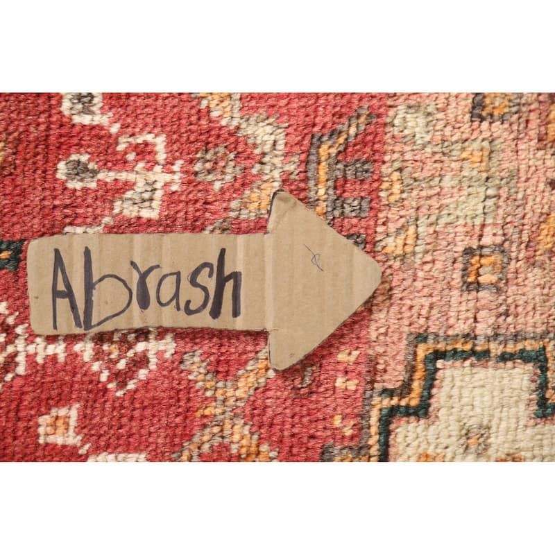 Qashqai Persian Vintage Area Rug Handmade Tribal Wool Carpet - 3'9"x 5'7"