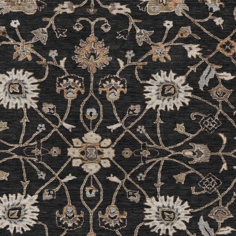 HomeRoots Floral Traditional Rectangle Outdoor Rug