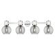 Option Polished Nickel, Light Smoke