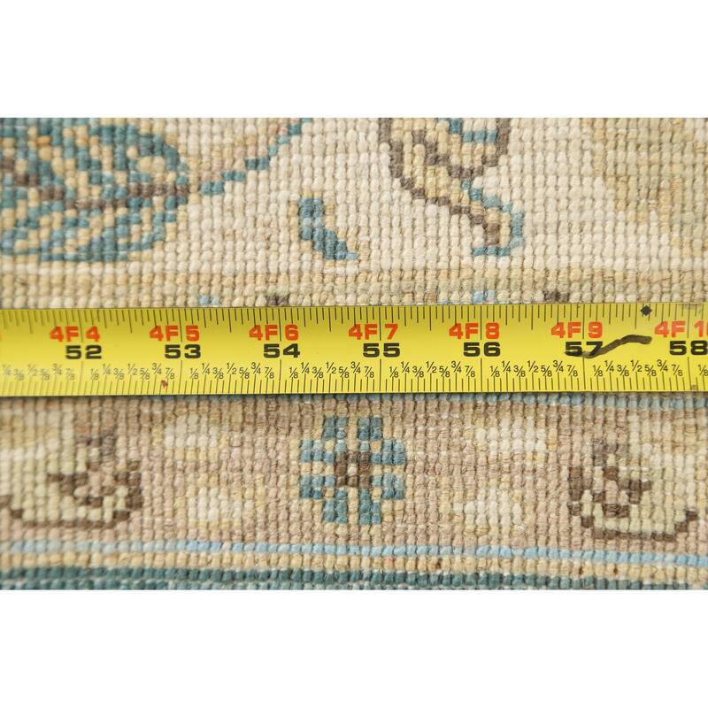 Vegetable Dye Traditional Floral Ziegler Wool Area Rug Hand-knotted - 6'7" x 9'0"