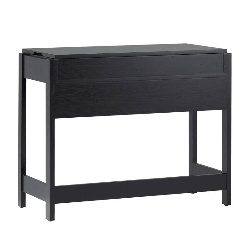 Middlebrook Designs Reeded Lift-Top Desk with Drawer