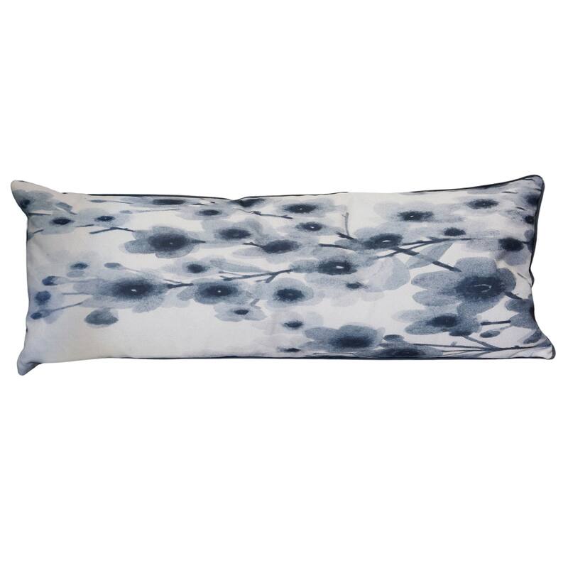 StyleCraft Norman Wyatt Home - Heirloom Blossoms - Designer Down Filled Pillow - 14 x 36 x 6
