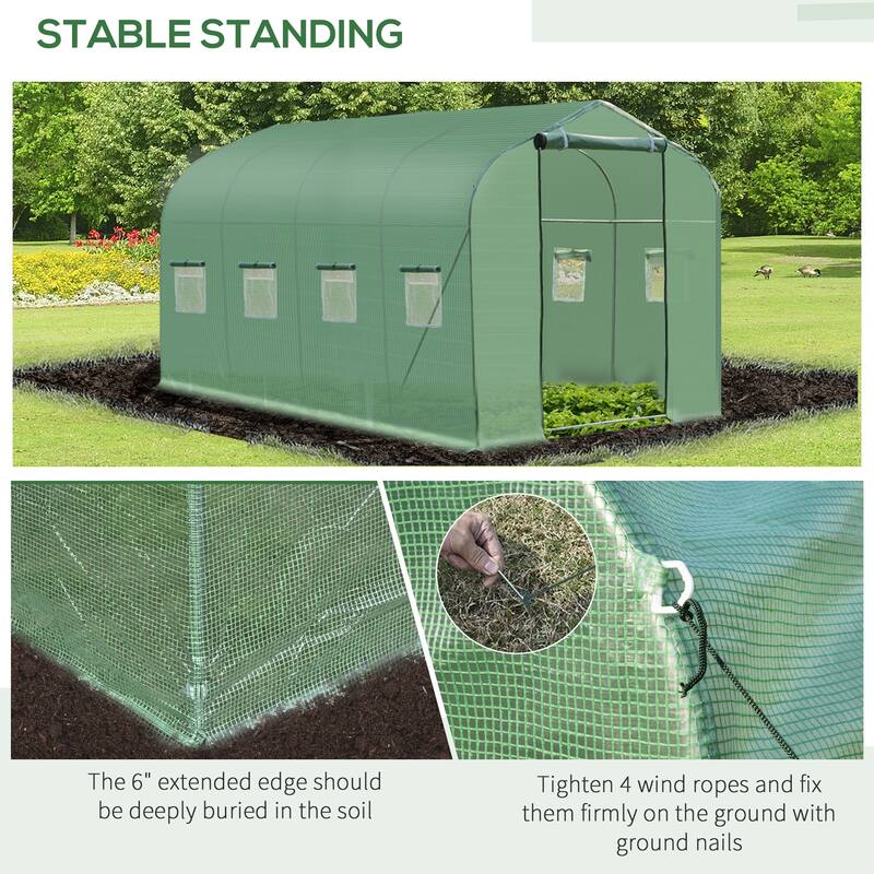 Steeple Walk-in Greenhouse
