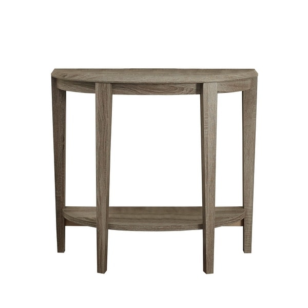 Monarch Specialties I 2452 36 Inch Wide Wood Hall Console Table Monarch Specialties I 2452 36 Inch Wide Wood Hall Console Table Dark Taupe