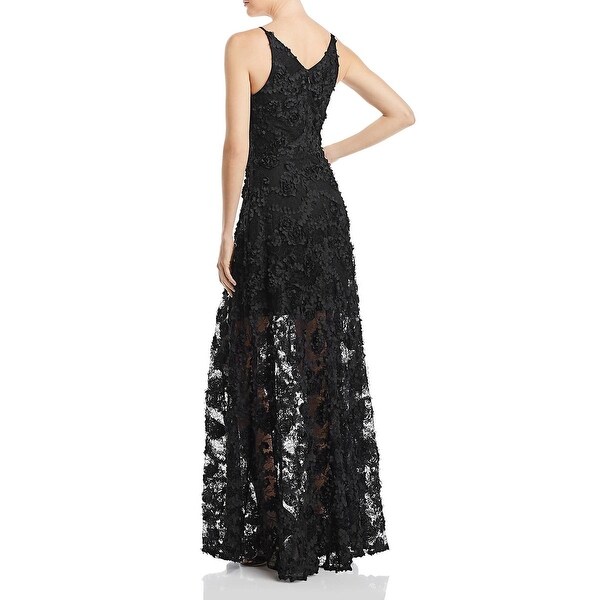 avery g floral ball gown
