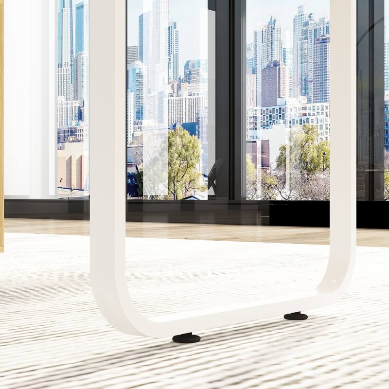 Versatile Twin Desk for Collaborative Workspaces with Adjustable Setup