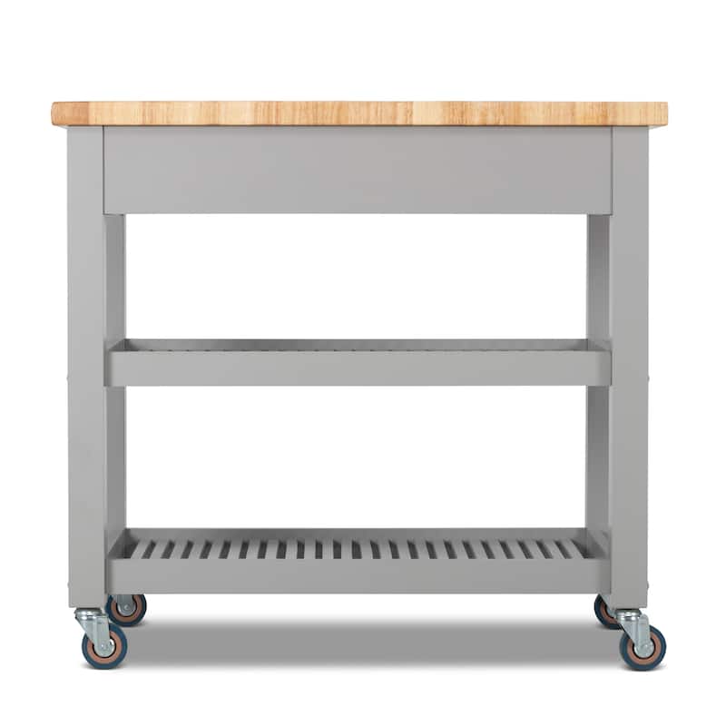 Chris & Chris Pro Chef Work Station Natural All Wood