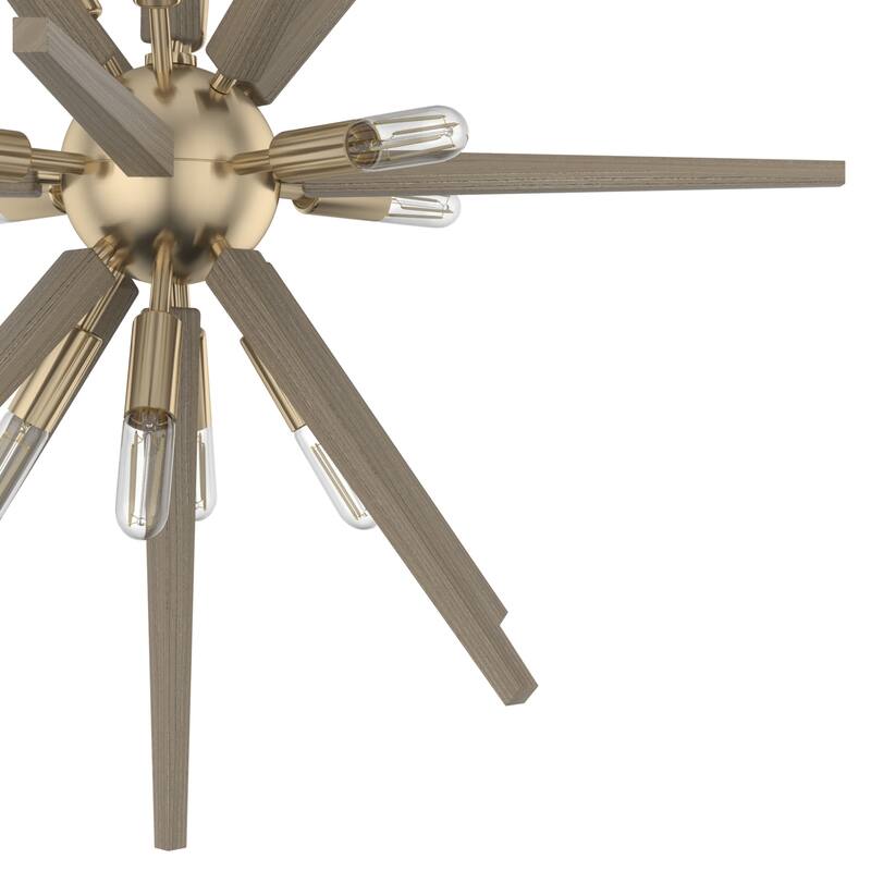 Hunter Jupiter Star Pendant - Entry, Dining Room - Mid-Century Modern, Sputnik