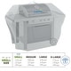 preview thumbnail 16 of 34, Nestl Heavy Duty Waterproof Barbeque 600D Gas Grill Cover - BBQ Cover, UV & Fade Resistant