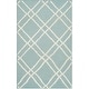 preview thumbnail 61 of 70, SAFAVIEH Handmade Flatweave Dhurries Tara Moroccan Wool Rug 2'6" x 4' - Light Blue/Ivory
