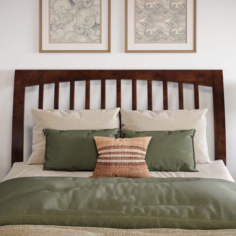 Orleans Sleigh Solid Wood Slat Headboard