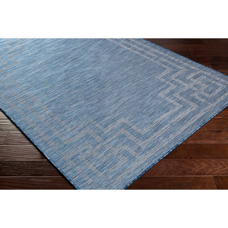 Livabliss Esana Traditional Border Outdoor Area Rug