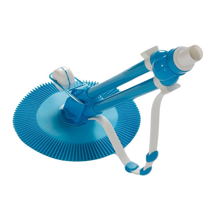 Auto Swimming Pool Cleaner with 10pcs Durable Hose Blue - Blue