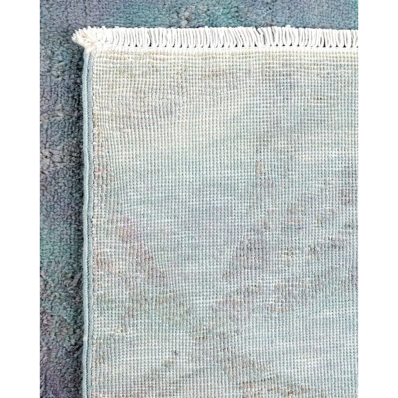 Vibrance, One-of-a-Kind Handmade Area Rug - Gray, 4' 2" x 6' 1" - 4' 2" x 6' 1"