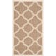 SAFAVIEH Courtyard Maryanne Indoor/ Outdoor Waterproof Patio Backyard Rug - 2' x 3'7" - Brown