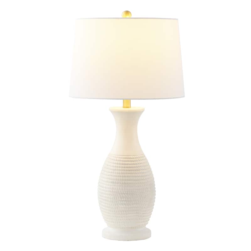 SAFAVIEH Lighting Bentlee Grey 30-inch LED Table Lamp (Set of 2) - 15"W x 15"D x 30"H