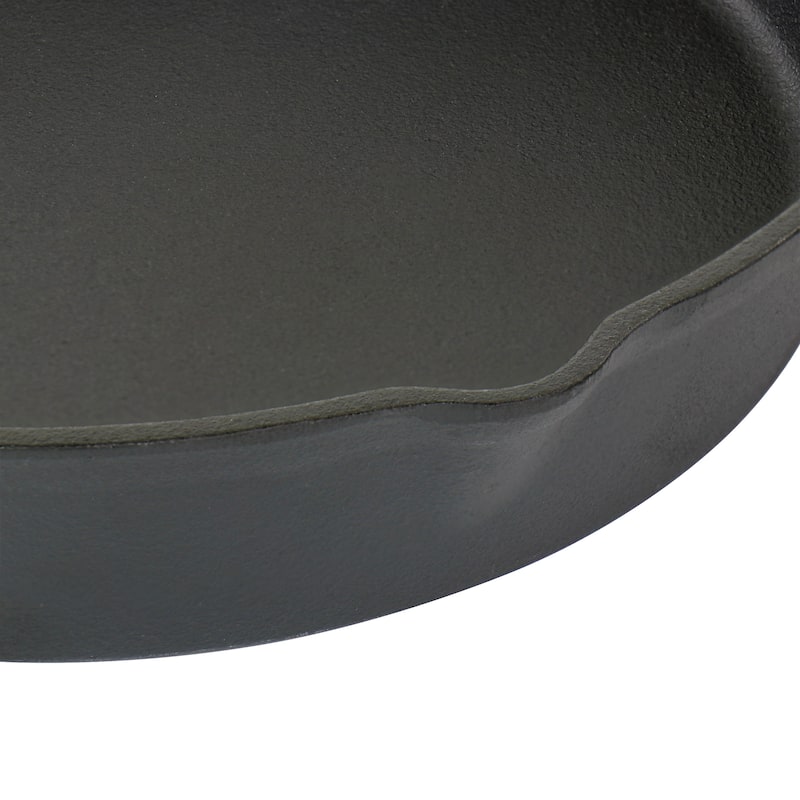 3 Piece Cast Iron Pre-Seasoned Frying Pans