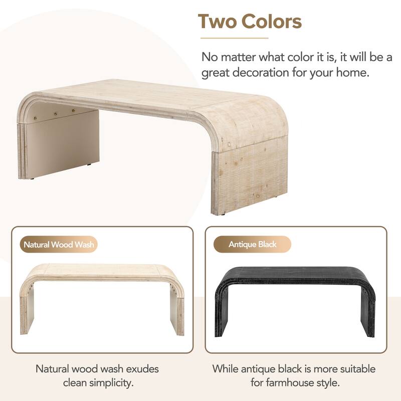 Natural Living Room Coffee Table Sofa Side Table Center Table