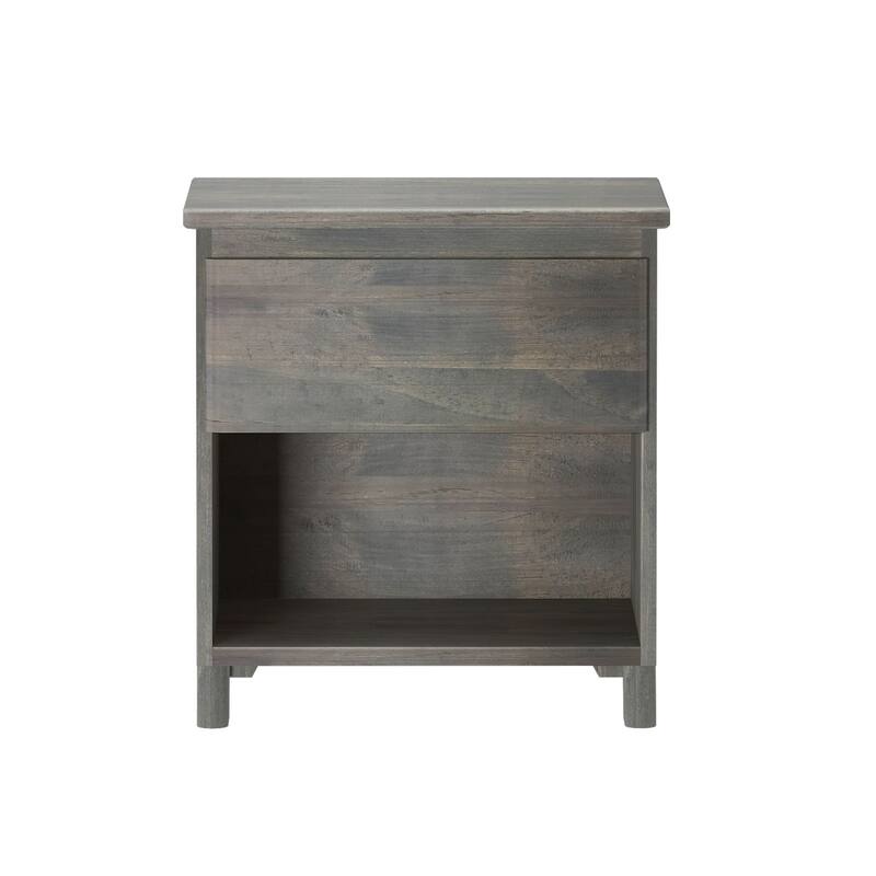 Max and Lily Farmhouse Nightstand with 1 Drawer
