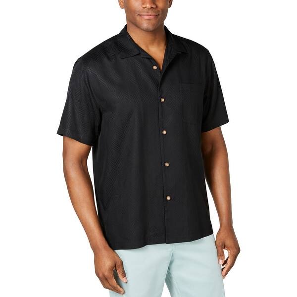 Shop Tommy Bahama Mens Grill And Chill Button Down Shirt Silk
