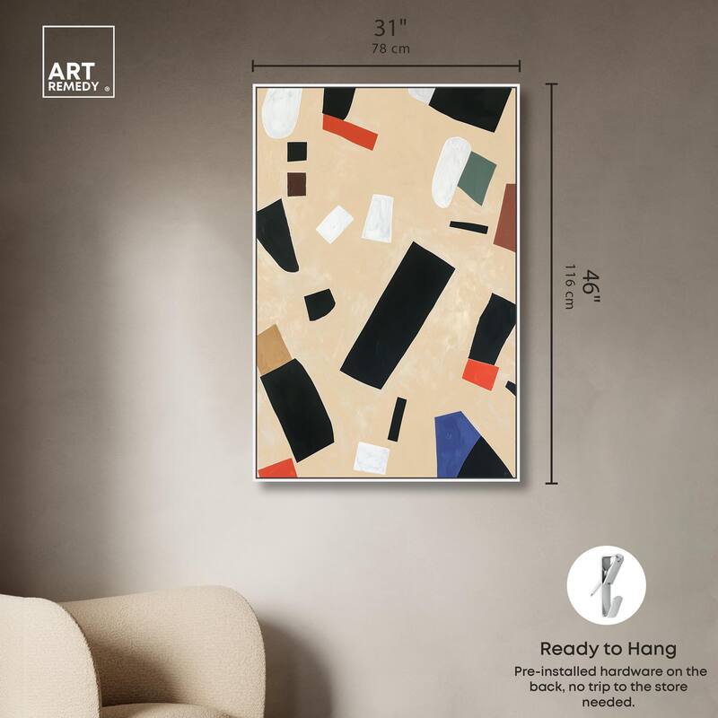 Mindscape Mosaic I Canvas by Art Remedy