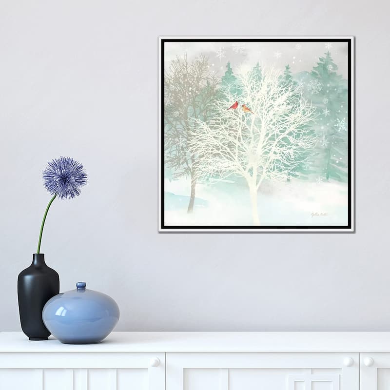 iCanvas "Winter Wonder I " by Cynthia Coulter Framed Canvas Print