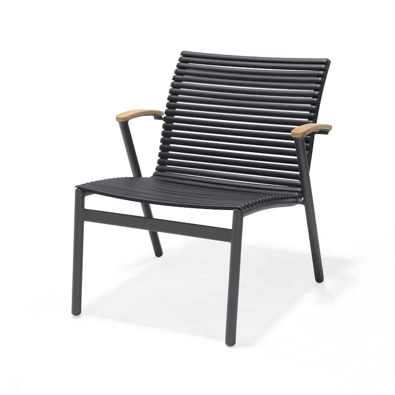 Amazonia FSC Certified Teak and Aluminum 2pc Lounge Set