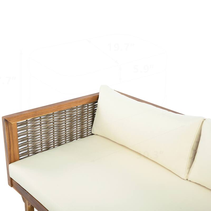 Sectional Seating Group with Waterproof Cushions