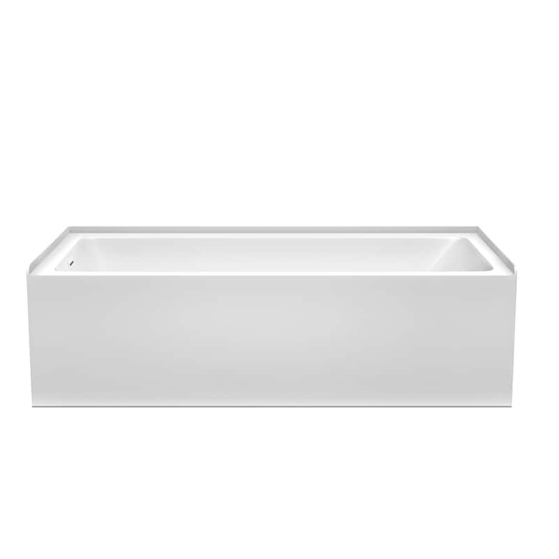 Wyndham Collection WCBTW16030L18 Grayley 60" Three Wall Alcove Acrylic