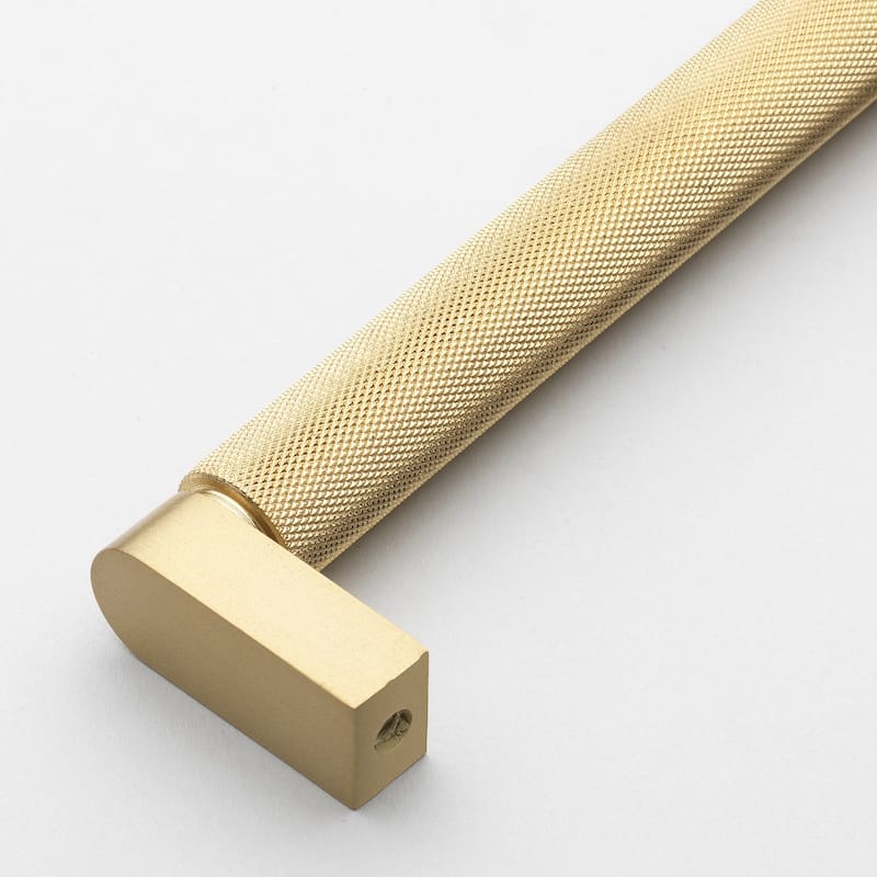 6-5/16 in. Center Knurled Bar Pull Cabinet Hardware Handle (10 Pack)