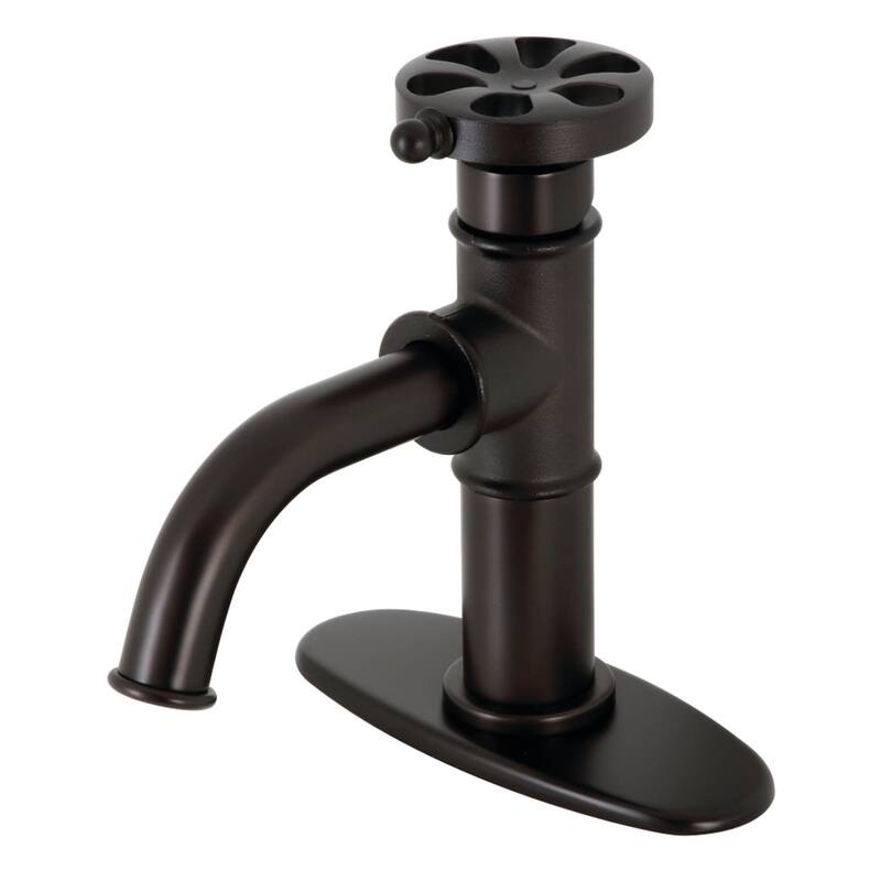 Kingston Brass Belknap 1.2 GPM Deck Mounted Single Hole Bathroom - Oil Rubbed Bronze