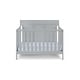 preview thumbnail 2 of 7, Modern Gray 4-in-1 Convertible Crib for Stylish Nurseries