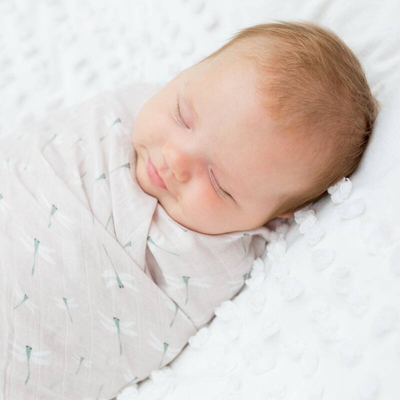 lulujo 2 PK Muslin Swaddling Blankets