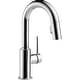 preview thumbnail 1 of 13, Delta Trinsic 1.8 GPM Single Hole Pull-Down Bar/Prep Faucet with Chrome