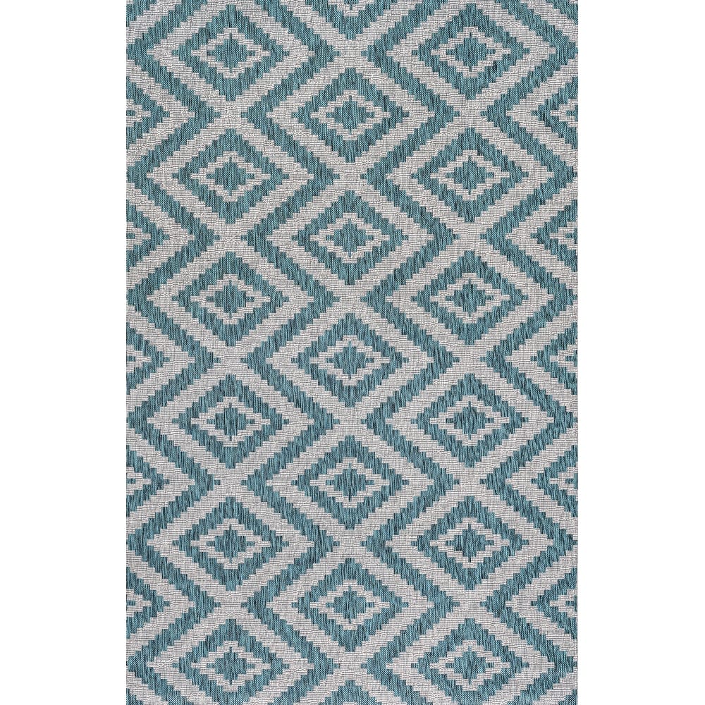 JONATHAN Y Vine Diamond Tribal Indoor/Outdoor Area Rug