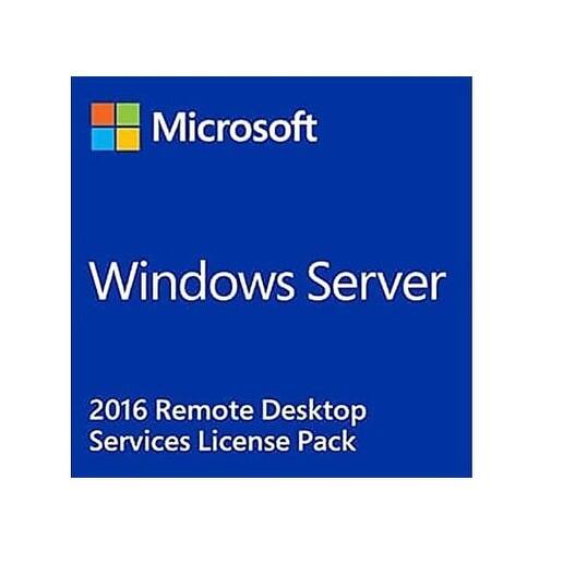 Shop Hpe 871232 Dn1 Windows Server 2016 Remote Desktop Services Rok 5 User Cal Overstock 20649370