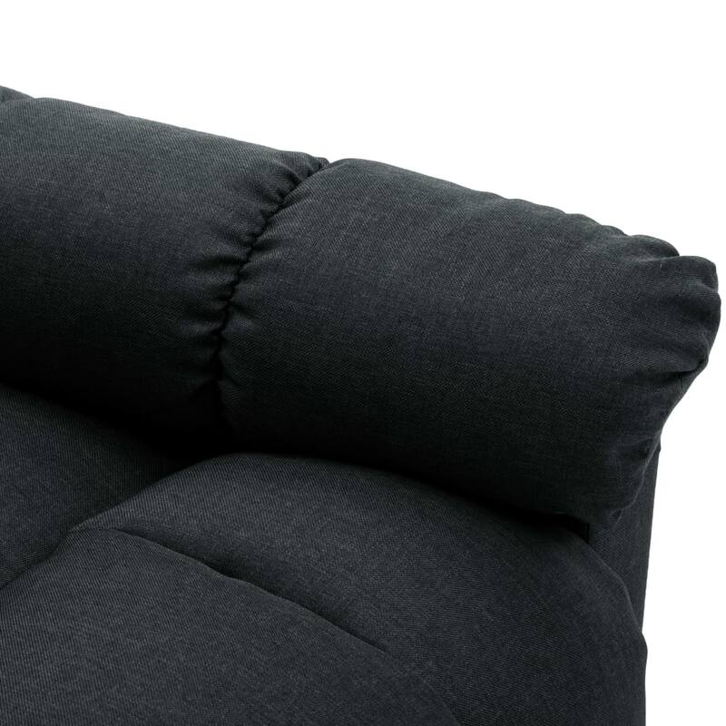vidaXL Recliner Chair Leisure Cozy Recliner for Home Theater Cinema Fabric - 29.1" x 38.9" x 40.1"