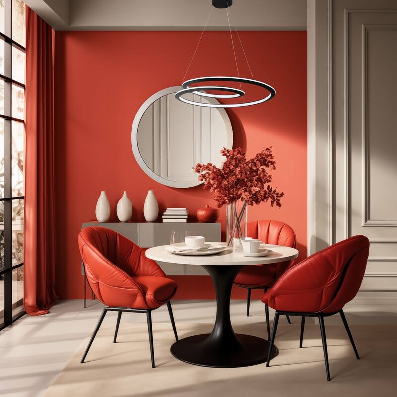 Kovacs P1970-L Infinite 28" Wide Abstract LED Chandelier