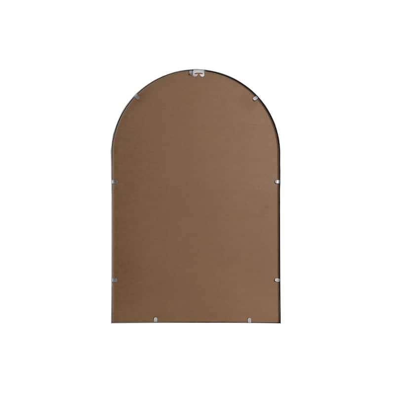 Indigo Home Metal Frame Arch Mirror 24x36 Inch