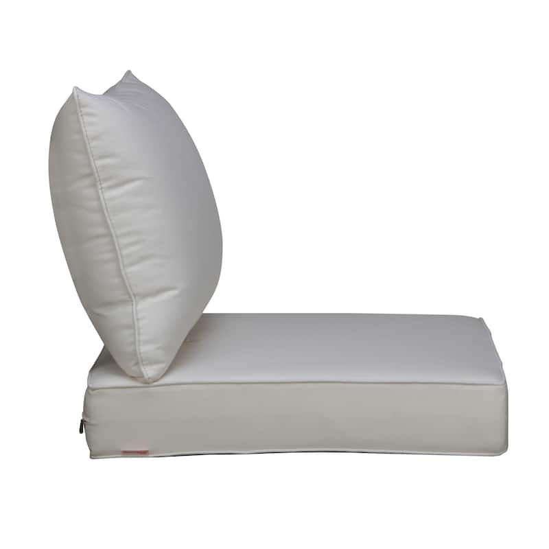 Sunbrella Fabric Outdoor Chair Seat Cushion Set