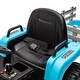 preview thumbnail 40 of 98, 24V Battery Powered Ride-On Tractor with Trailer, 2 Motors, MP3, Bluetooth, Remote Control, LED Lights for Kids 3-6 Years